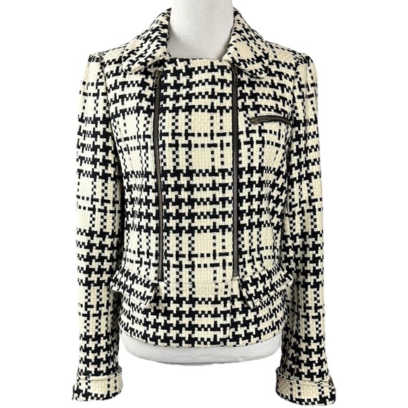 L.A.M.B. Jackets & Blazers - Stylish Black and White Women's Jacket